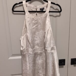 Torrid Cream Floral Tank Top